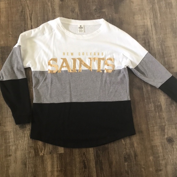 PINK Victoria's Secret Tops - Victoria’s Secret saints sweatshirt